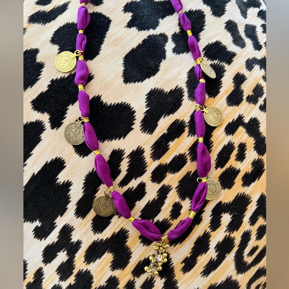 GURUHUSTLE Gold Coin pirate Booty VINTAGE BOHEMIAN NECKLACE - Picture 7 of 9